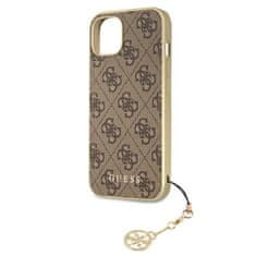 Guess Kolekcija Guess 4G Charms - etui za iPhone 13 (rjav)