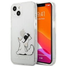 Karl Lagerfeld Karl Lagerfeld Choupette Fun - ohišje za iPhone 13 Mini (prozorno)