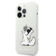 Karl Lagerfeld Karl Lagerfeld Choupette Fun - Ohišje za iPhone 13 Pro (prozorno)