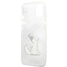 Karl Lagerfeld Karl Lagerfeld Choupette Fun - ohišje za iPhone 13 Mini (prozorno)