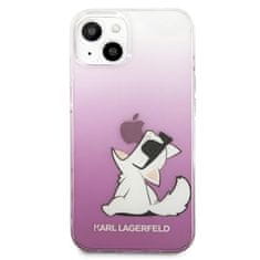 Karl Lagerfeld Karl Lagerfeld Choupette Fun - Ohišje za iPhone 13 Mini (roza)