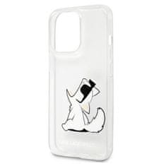 Karl Lagerfeld Karl Lagerfeld Choupette Fun - Ohišje za iPhone 13 Pro (prozorno)