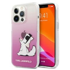 Karl Lagerfeld Karl Lagerfeld Choupette Fun - Ohišje za iPhone 13 Pro (roza)