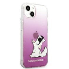 Karl Lagerfeld Karl Lagerfeld Choupette Fun - etui za iPhone 13 (roza)