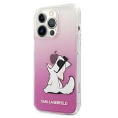 Karl Lagerfeld Karl Lagerfeld Choupette Fun - Ohišje za iPhone 13 Pro (roza)