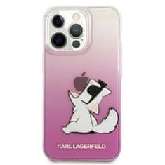 Karl Lagerfeld Karl Lagerfeld Choupette Fun - Ohišje za iPhone 13 Pro (roza)