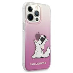 Karl Lagerfeld Karl Lagerfeld Choupette Fun - Ohišje za iPhone 13 Pro (roza)