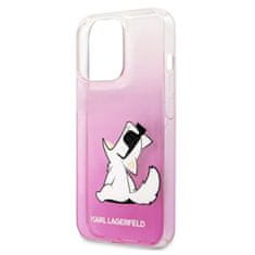 Karl Lagerfeld Karl Lagerfeld Choupette Fun - Ohišje za iPhone 13 Pro (roza)