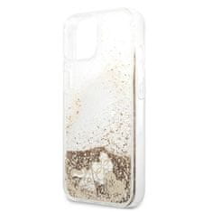 Guess Guess Liquid Glitter Charms - Ohišje za iPhone 13 (zlato)