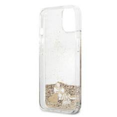 Guess Guess Liquid Glitter Charms - Ohišje za iPhone 13 (zlato)