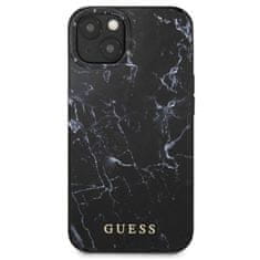 Guess Guess Marble - Ohišje za iPhone 13 mini (črno)