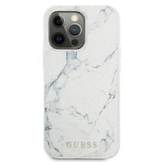 Guess Guess Marble - Ohišje za iPhone 13 Pro (belo)