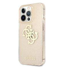 Guess Ohišje Guess Glitter 4G Big Logo - iPhone 13 Pro (zlato)