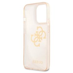 Guess Ohišje Guess Glitter 4G Big Logo - iPhone 13 Pro (zlato)