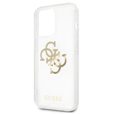 Guess Guess 4G Big Logo Charm Gold - ohišje za iPhone 13 Pro (zlati okraski)