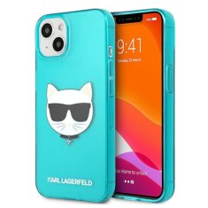 Karl Lagerfeld Karl Lagerfeld Choupette Head - ovitek za iPhone 13 mini (fluo modra)