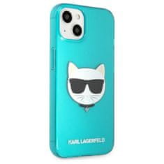 Karl Lagerfeld Karl Lagerfeld Choupette Head - ovitek za iPhone 13 mini (fluo modra)