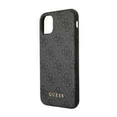 Guess Guess 4G Metal Gold Logo - Ohišje za iPhone 11 Pro (sivo)