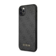 Guess Guess 4G Metal Gold Logo - Ohišje za iPhone 11 Pro (sivo)