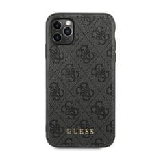 Guess Guess 4G Metal Gold Logo - Ohišje za iPhone 11 Pro (sivo)