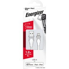 Energizer Energizer Classic - Povezovalni kabel USB-A na Lightning s certifikatom MFi 1,2 m (bel)