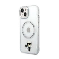 Karl Lagerfeld Karl Lagerfeld NFT Karl &amp; Choupette MagSafe - ohišje za iPhone 13 (prozorno)