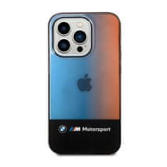 Bmw BMW Half Tricolor - Ohišje za iPhone 14 Pro (črno)