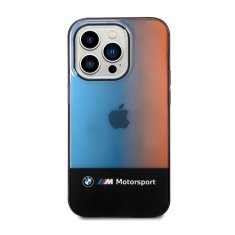 Bmw BMW Half Tricolor - Ohišje za iPhone 14 Pro Max (črno)