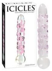 Icicles Stekleni dildo 17,8 cm Icicles No. 7