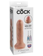 King Cock Dildo s priseskom Nerazrezan penis 16,5 cm King Cock