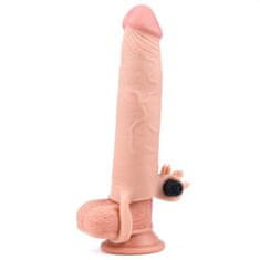 Lovetoy Pleasure X-Tender topper z vibracijo +7.6cm Lovetoy