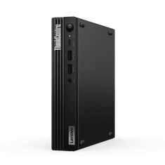 Lenovo ThinkCentre M70q Gen5 mini računalnik, Intel Core i5-14400T, 16 GB, 1TB SSD, UMA, W11P, črn (12TD000EZY)