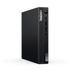 Lenovo ThinkCentre M70q Gen5 mini računalnik, Intel Core i5-14400T, 16 GB, 1TB SSD, UMA, W11P, črn (12TD000EZY)