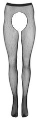 Cottelli LEGWEAR Mrežaste nogavice s kristali S-L Cottelli Legwear