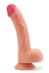 Lovetoy Silikonski dildo s priseskom Dvoplastni tekoči 20,3 cm Lovetoy