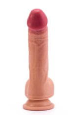 Lovetoy Silikonski dildo s priseskom Dvoplastni tekoči 20,3 cm Lovetoy