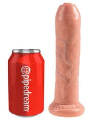 King Cock Dildo s priseskom Nerazrezan penis 17, 8 cm King Cock