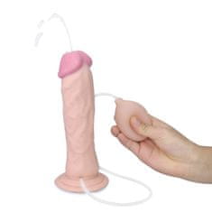 Lovetoy Dildo s priseskom in funkcijo ejakulacije 21,6 cm Lovetoy