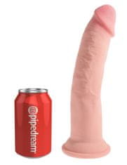 King Cock Plus 3D dildo trojne gostote s priseskom 26,7 cm King Cock