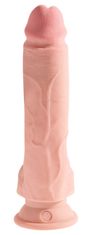 King Cock Plus 3D dildo trojne gostote s priseskom 24,1 cm King Cock