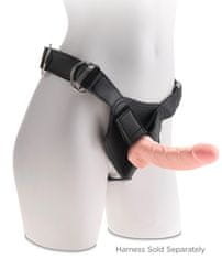 King Cock Plus 3D dildo trojne gostote s priseskom 24,1 cm King Cock