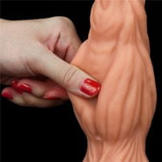 Lovetoy Dildo s priseskom Dvoplastni 24,5 cm Lovetoy