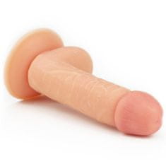 Lovetoy Cyberskin dildo s priseskom The Ultra Soft Dude 18 cm Lovetoy