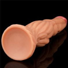 Lovetoy Dildo s priseskom Dvoplastni 24,5 cm Lovetoy