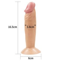 Lovetoy Dildo s priseskom Enduro Blaster 16.5cm Lovetoy