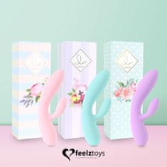 Feelztoys FeelzToys - Lea Rabbit vibrator modra