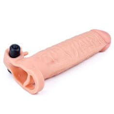 Lovetoy Pleasure X-Tender topper z vibracijo +5cm Lovetoy