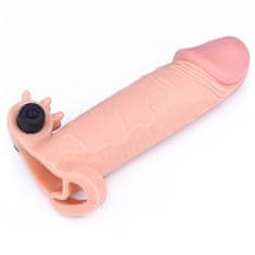 Lovetoy Pleasure X-Tender topper z vibracijo +5cm Lovetoy