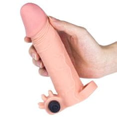 Lovetoy Pleasure X-Tender topper z vibracijo +5cm Lovetoy