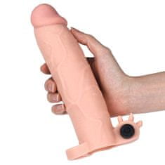 Lovetoy Pleasure X-Tender topper z vibracijo +7.6cm Lovetoy